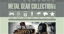 Desktop Screenshot of metalgearcollection.com